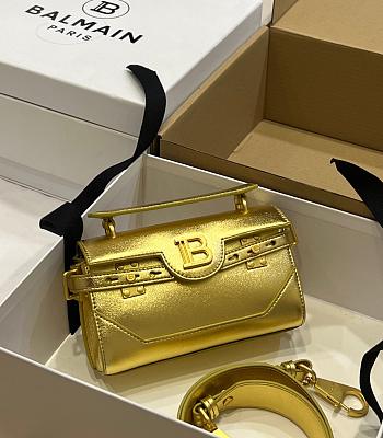 Fortok Balmain B-Buzz Gold Shoulder Bag 19x12x7.5cm