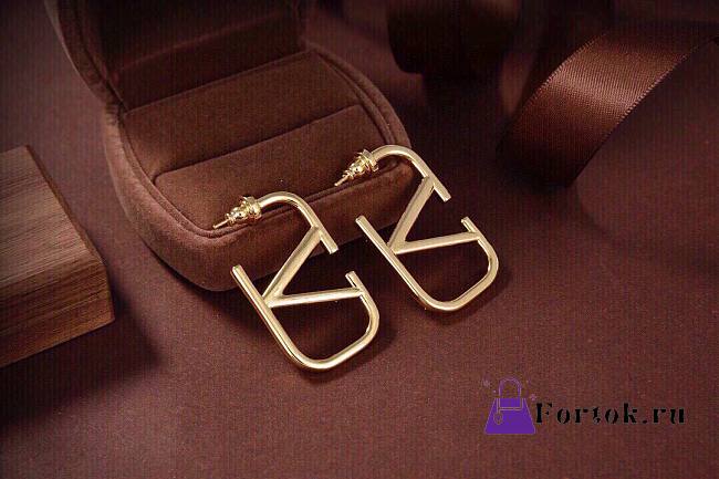 Fortok Valentino Earrings Gold/Silver - 1