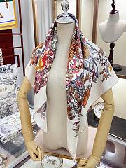 Fortok Dior Etoile de Voyage Scarf 90x90cm - 4