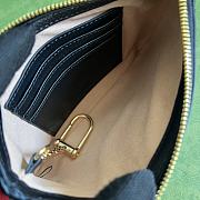 Fortok Gucci Ophidia Utility Belt Bag Black and White 20×13cm - 6