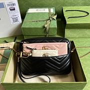 Fortok Gucci Double G Multi-use Mini Bag Black 699758 - 1
