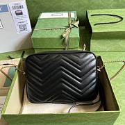 Fortok Gucci Double G Multi-use Mini Bag Black 699758 - 3