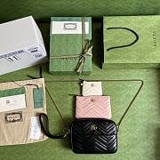 Fortok Gucci Double G Multi-use Mini Bag Black 699758 - 6