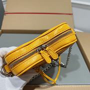 Fortok Balenciaga Le Cagole Heart Bag Yellow 17x15x5cm - 4