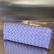 Fortok Bottega Veneta Small East West Andiamo Bag Purple 29x18x10cm - 5