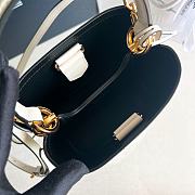 Fortok Prada Bucket Bag White 1BA373 16x15x9.5cm - 5