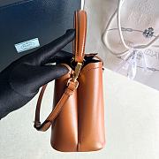 Fortok Prada Bucket Bag Caramel 1BA373 16x15x9.5cm - 6