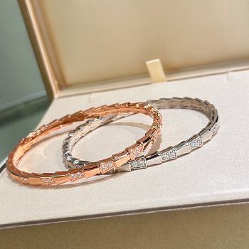 Fortok Bvlgari Serpenti Bracelet Silver/Rose Gold