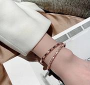 Fortok Bvlgari Serpenti Bracelet Silver/Rose Gold - 3