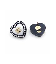 Fortok Chanel Diamond Edge Love Pearl Earrings  - 5