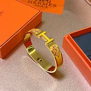 Fortok Hermes Bracelet Yellow  - 1