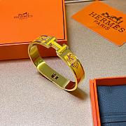 Fortok Hermes Bracelet Yellow  - 6