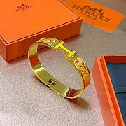 Fortok Hermes Bracelet Yellow  - 4