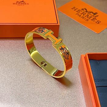 Fortok Hermes Bracelet Orange