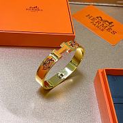 Fortok Hermes Bracelet Orange - 6