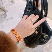 Fortok Hermes Bracelet Orange - 5