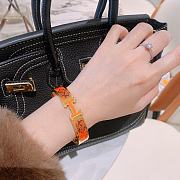 Fortok Hermes Bracelet Orange - 3