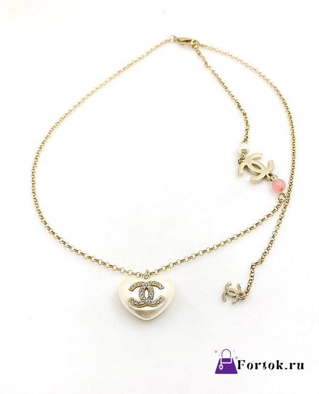 Fortok Chanel Love Pearl Necklace - 1