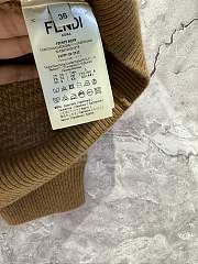 Fortok Fendi FF Pattern Cardigan Brown - 4