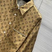 Fortok Louis Vuitton Vintage Printed Silk Shirt - 4