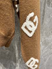 Fortok Dolce & Gabbana Cropped Wool Sweater Brown - 5