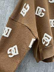 Fortok Dolce & Gabbana Cropped Wool Sweater Brown - 3