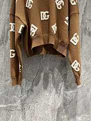 Fortok Dolce & Gabbana Cropped Wool Sweater Brown - 4