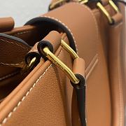 Fortok Celine Medium Appoline Bag Brown 114963 37.5x22x16cm - 3