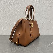Fortok Celine Medium Appoline Bag Brown 114963 37.5x22x16cm - 2