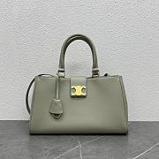 Fortok Celine Medium Appoline Bag Light Green 114963 37.5x22x16cm - 1