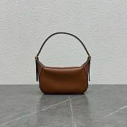 Fortok Celine Romy Mini Bag Brown 100123 19x5x14cm - 1