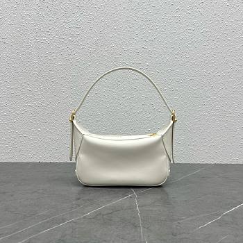 Fortok Celine Romy Mini Bag White 100123 19x5x14cm