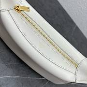 Fortok Celine Romy Mini Bag White 100123 19x5x14cm - 6