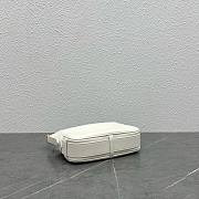 Fortok Celine Romy Mini Bag White 100123 19x5x14cm - 3