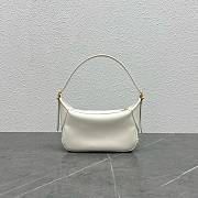Fortok Celine Romy Mini Bag White 100123 19x5x14cm - 2