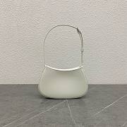 Fortok Celine Tilly Bag In Shiny Calfskin White 115703 23x13.5x4cm - 2