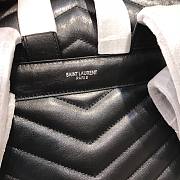 Fortok Saint Laurent LouLou Backpack Black 466517 30x30x14cm - 2