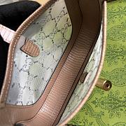 Fortok Gucci Jackie 1961 Lizzard Hobo Bag Powder Pink 19x13x3cm - 4