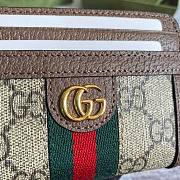 Fortok Gucci Ophidia Card Holder Wallet 658552 11.5x8.5x3cm - 6