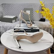 Fortok Tom Ford Embellished Croc-effect Leather Sandals White - 2