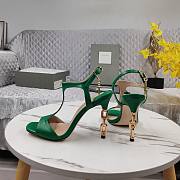 Fortok Tom Ford Galaxy Crocodile-leather Sandals White - 6