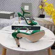 Fortok Tom Ford Galaxy Crocodile-leather Sandals White - 4