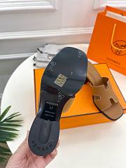 Fortok Hermes Heel Slippes Brown - 4