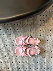 Fortok Prada Triangle-logo Platform Sandals Pink - 5
