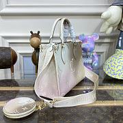 Fortok Louis Vuitton OnTheGo MM Tote Bag Sunset Khaki M20510 25x19x11.5cm - 3