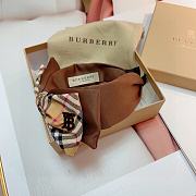 Fortok Burberry Bow Fabric Headband  - 5