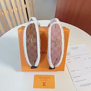 Fortok Louis Vuitton Fabric Fur Headband Brown/Pink - 1