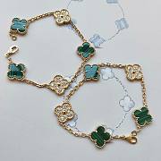 Fortok Van Cleef & Arpels Green Four-leaf Clover Bracelet - 2