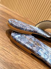 Fortok Dior Dway Slides Embroidered Black & Purple - 3