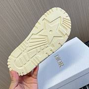 Fortok Dior Flat Sandals in White - 5